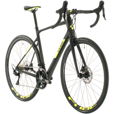 Bicicleta de carrera CUBE ATTAIN GTC RACE Shimano 105 R7000 34/50 Negro/Amarillo 2020 0